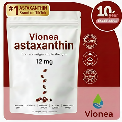 Astaxanthin 12mg + Natural Antioxidant